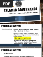 Islamic Political System Presentation