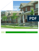 Urban Design Guidelines For: Greenfield Neighbourhoods