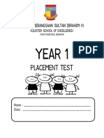 Year 1 DLP Placement Test