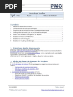 MODELO Plano de Gerenciamento Do Projeto