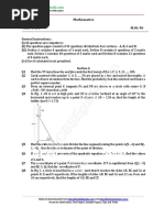 Mathematics Set-3 Time: 3 Hrs M.M: 90: General Instructions