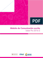 Guia de Orientacion Modulo de Comunicacion Escrita Saber Pro 2016 2 v2 PDF