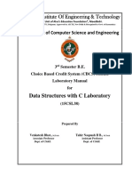 Data Structures Lab Manual