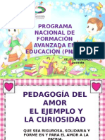 Pedagogía Del Amor, El Ejemplo y La Curiosidad