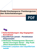 Model Kontemporer Dan Keterbelakangan - 2