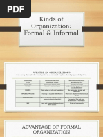 Kinds of Organization