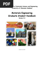 Materials Engineering Graduate Student Handbook