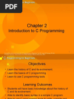 Chapter 2-Introduction To C