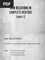 Jaw Relations