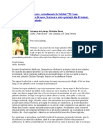 Arhim. Hristofor Bucur, Actualmente La Schitul "Sf. Ioan Botezătorul", Poiana Braşov, Scrisoare Către Părinţii Din Frăsinei, Despre Părintele Ghelasie