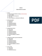 MODELO Indice Dossier de Calidad 1