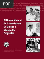 El Nuevo Manual de Capacitacion en Diseño y Manejo de Proyectos