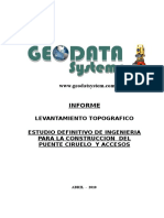 Informe de Topografia