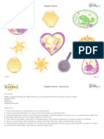 Tangled Rapunzel Shrink Charms Printable 0910 PDF