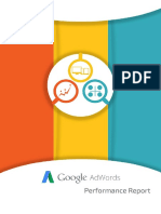 Adwords Performance Report PDF