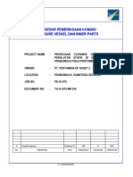 TA-16-073-MP-016 Prosedur Pemeriksaan Kondisi Pressure Vessel Dan Inner Parts PDF