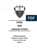 Golden Notes Legal Ethics