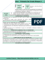 Plan 3er Grado - Bloque 3 Ciencias Naturales (2016-2017)