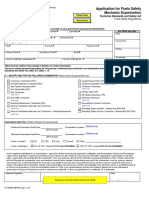 Application Form For TSSA