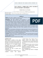 Placenta Praevia: Correlation With Caesarean Sections, Multiparity and Smoking