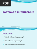 Software Engineering: Introduction 1 CSE Dept