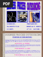 Business Processing Outsourcing