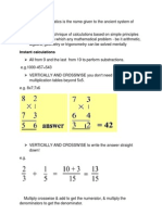 Mental Arithmetic Tricks Part-III