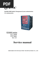 Uputstvo EDS800 PDF