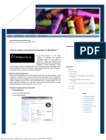 How To Setup Local Area Connection in Windows 7 Xclusive4all PDF