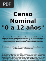 Censo Nominal 1ra SEM2013