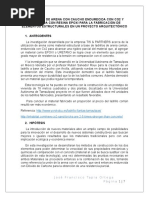 Utilización de Arena Endurecida Con Dioxido de Carbono y Uretano para La Fabricación de Columas Reforzadas y Otros Elementos Estructurales