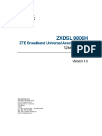 ZTE-DSLAM-9806H Troubleshooting PDF