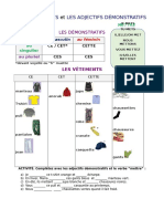 Les Vtements Les Dmonstratifs