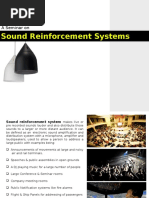 Sound Reinforcement System Final