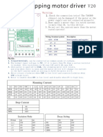 Tb6560 Stepping Motor Driver PDF