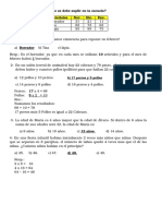 Problemas de La Prueba Psicológica y de Razonamiento