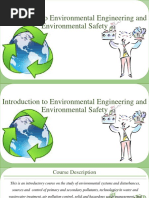 Introduction To Environmental Engineering and Environmental Safety