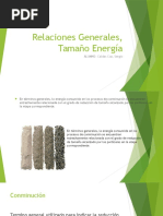 Relaciones Generales, Tamaño Energía