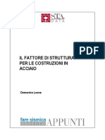 Fattore Di Struttura Per Costruzioni in Acciaio