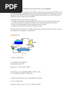 Resolucion de Un Ejercicio de Ciclo Rankine