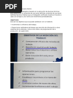 La Medición Del Trabajo Conceptos y Objetivos