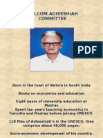 Malcom Adiseshiah Committee