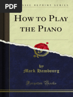 How To Play The Piano