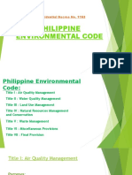 Philippine Environmental Code 2