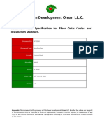 Fiber Optic Cables and Installation Standard