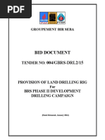 ITB Document - T 004 For Land Drilling Rig