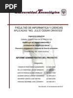 SEGUNDA Entrega Del Proyecto, Planeacion, Gantt de Actividades