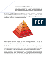 Piramide de Automatizacion