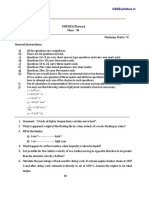 11 Physics Sample Paper PDF