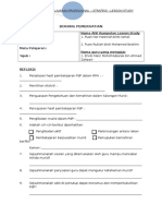 Borang Pemerhatian Lesson Study